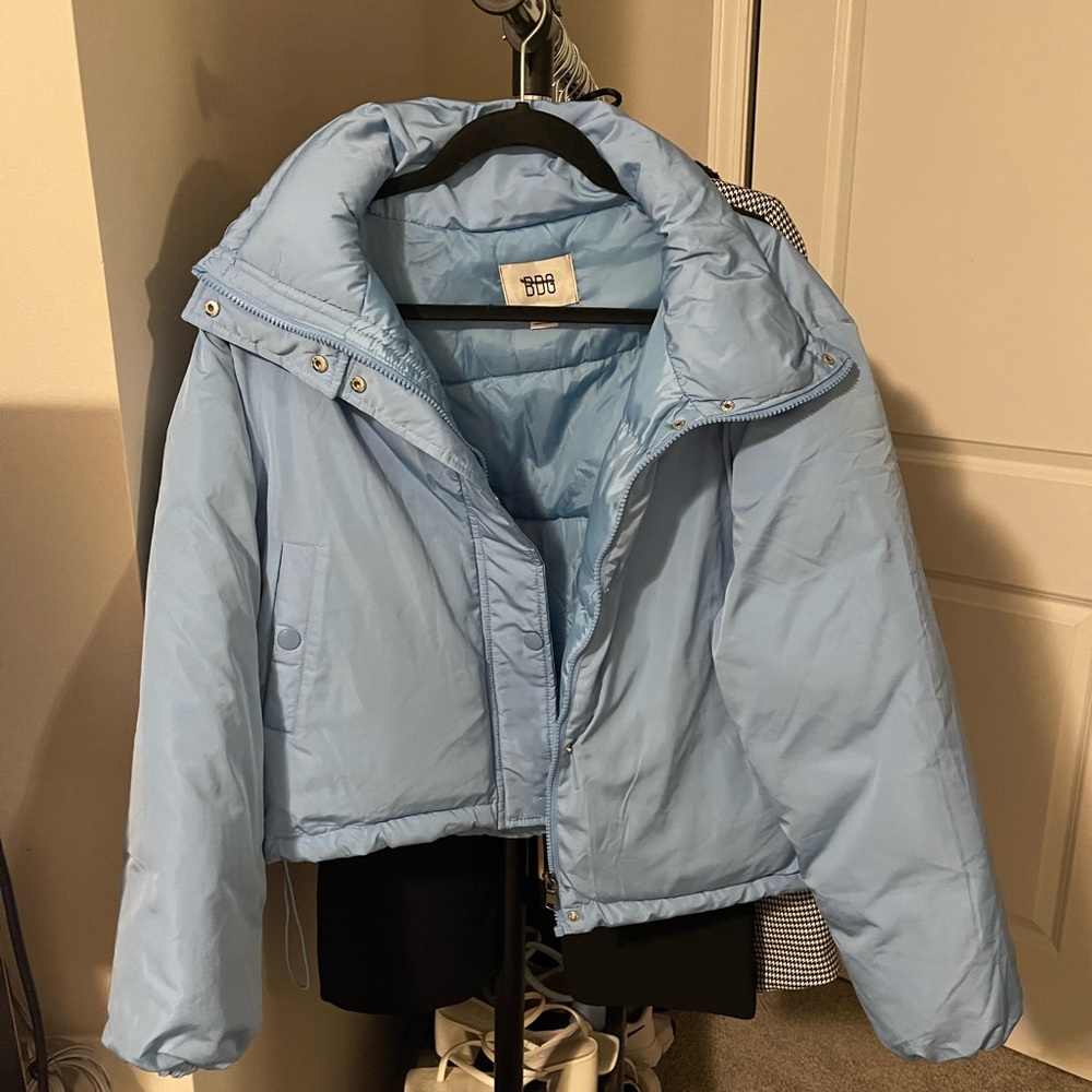 BDG puffer in blue